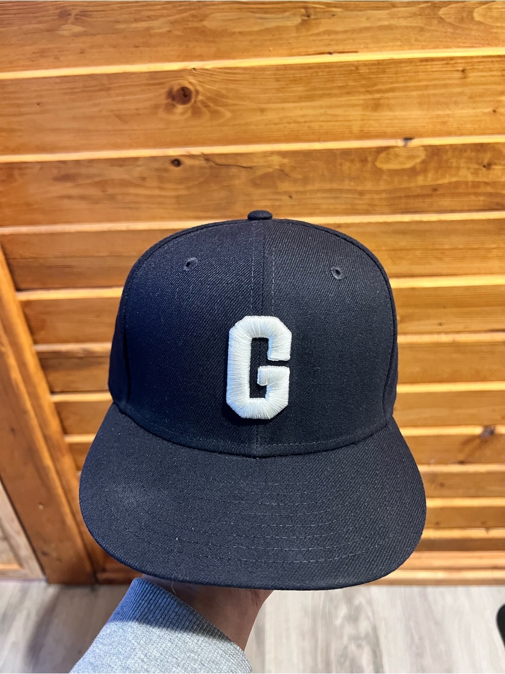 New Era Navy Homestead Grays 59FIFTY Fitted Hat